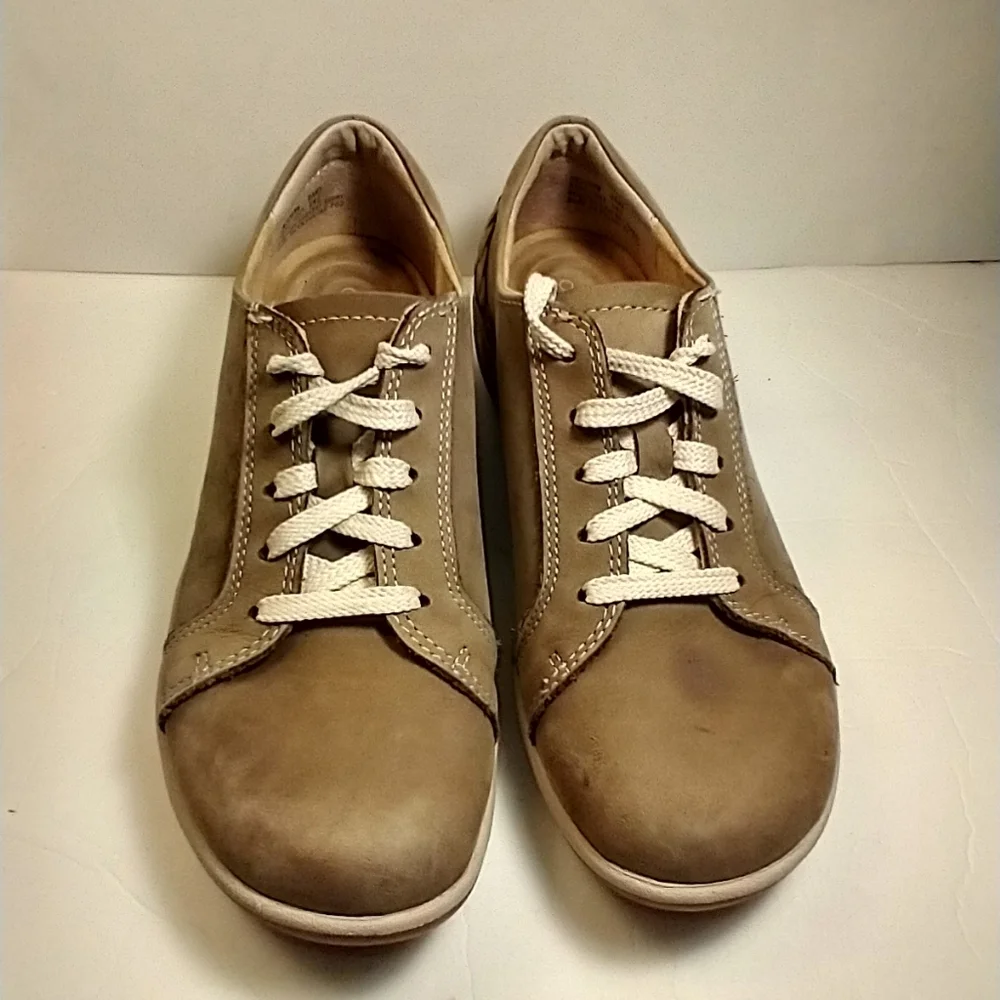 Aetrex Dana Brown Leather Comfort Lace Up Oxford Shoes Women's sz 7